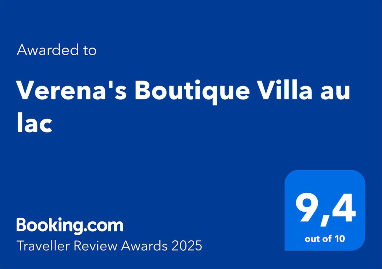 Verena'S Boutique Villa Au Lac Sachseln Exterior photo